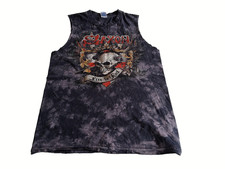 SAXON Stone Wash CUSTOMISED T