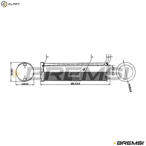 Air filter fa1057 for - filter,