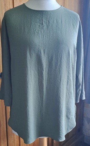 Low blouse khaki - blouse, in