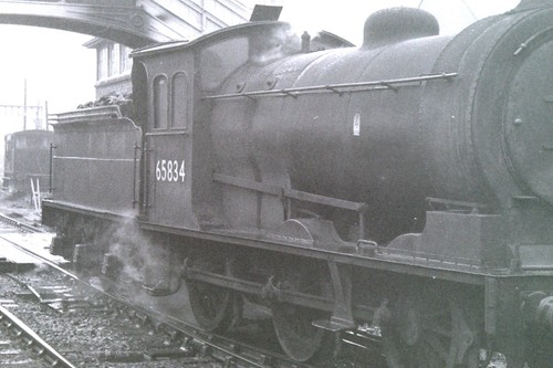 65834 steam locomotive w - 65834,