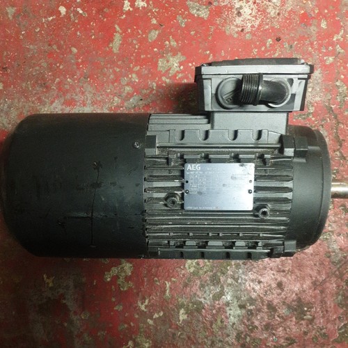Electric motor with brake - motor,