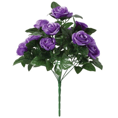 Artificial rose bush - artificial,
