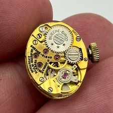 12.8mm Ladies Bueche Girod Manual Wind Swiss 17 Jewels Watch Movement PARTS