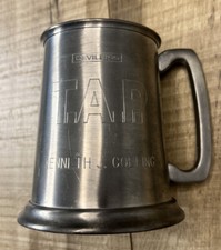 Vintage English Pewter Tankard