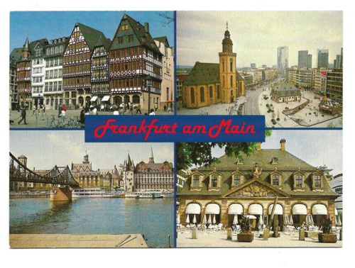 Frankfurt main four views - frankfurt, main: