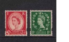 GB 2002 sg2258 & 2259 Wilding