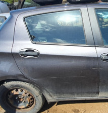 TOYOTA YARIS DRIVER SIDE REAR DOOR GREY 2014-2017 MK3