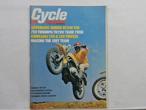 Cycle magazine april 1973 - cycle,