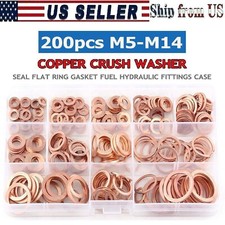 200PCS Solid Copper Crush
