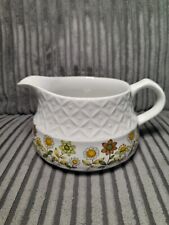 Alfred Meakin Meadowsweet Gravy Boat Sauce Jug Ironstone 4" Diameter