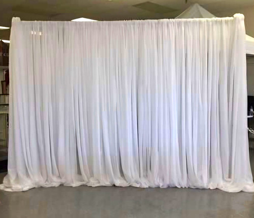 Large white satin - large,