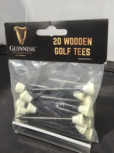 Guinness wooden golf tees - wooden, set
