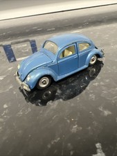 Vintage Dinky Blue Volkswagen De Luxe Car