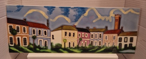 Ceramic handpainted wall - ceramic,