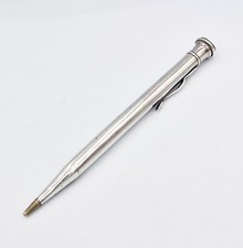 ART DECO STERLING SILVER PROPELLING PENCIL London Import 1926