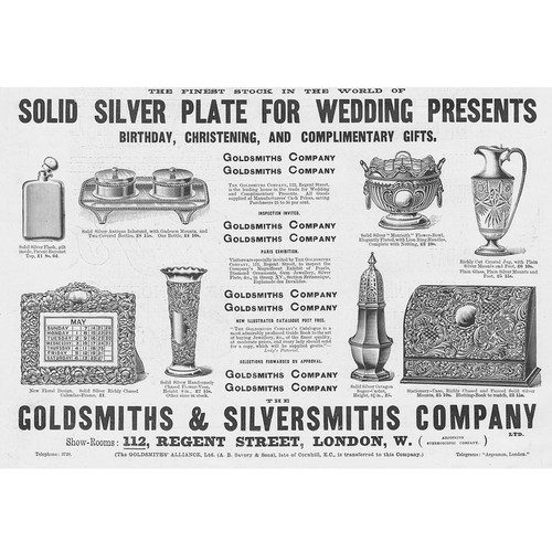Goldsmiths silversmiths co - goldsmiths, &