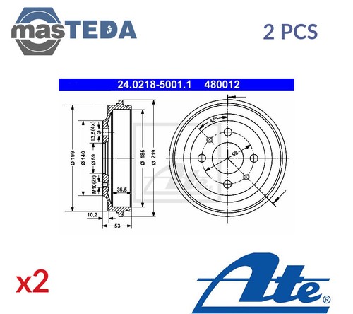 240218 50011 brake - brake, drum