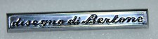 Classic Alfa Romeo 105 GT "Disegno di Bertone" Aluminium BADGE SCRIPT EMBLEM