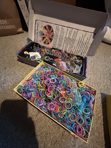 Rainbow loom kit - and, rubber