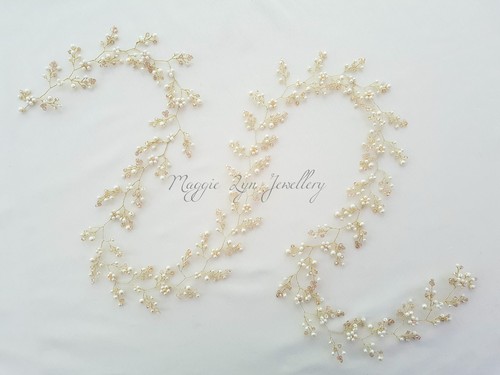 Long bridal hair - long,