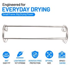 2 Bar Chrome Curved Radiator