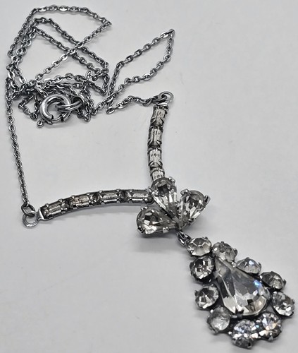 1950s vintage necklace paste - 1950s,