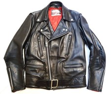 Used Highwayman Rivetts Leather Jacket Bermuda Riders Jacket Mens Size 36 Rare