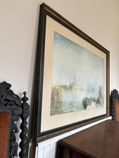 JMW Turner Framed Large Painting (Print) Joseph William Turner - Art