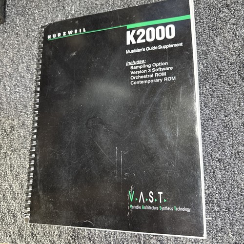 Vintage kurzweil k2000 - vintage,