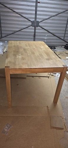 York solid oak dining table - york,