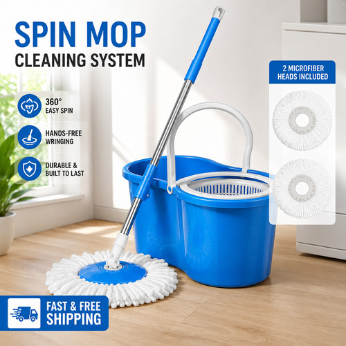 360 spin mop - spin, bucket
