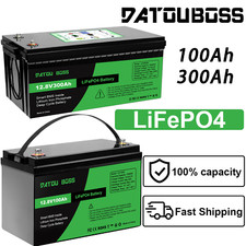 12V LiFePO4 lithium battery BMS solar battery solar system boat RV caravan