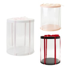 Clear PVC Cake Box 6/8/10 Inch