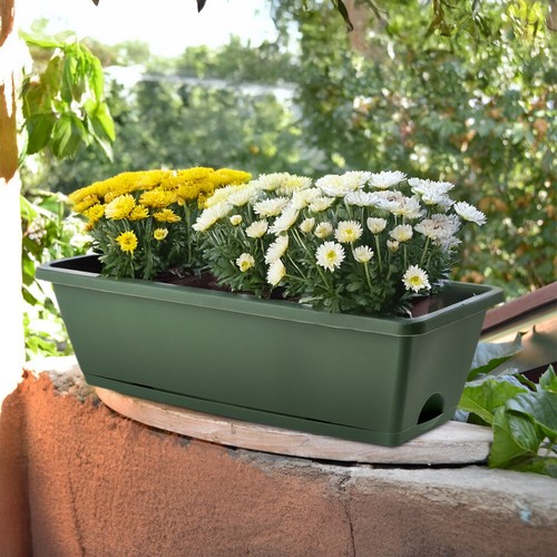 Trough plant pot long - 5, x