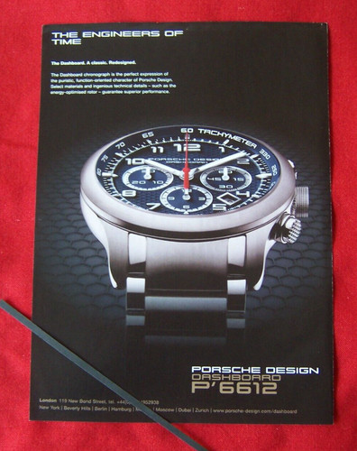 Porsche design dashboard - porsche,