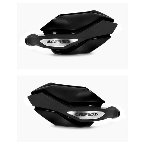 Acerbis black argon handguard - acerbis,