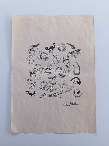 Tim burton painting drawing - burton,