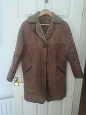 Vintage Oakleaf Sheepskin Coat