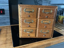 Vintage filing drawers 6 - drawers, x