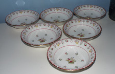 SET OF 6 Wedgwood Bianca R4499 Bone China 16cm Cereal / Dessert / Soup Bowls
