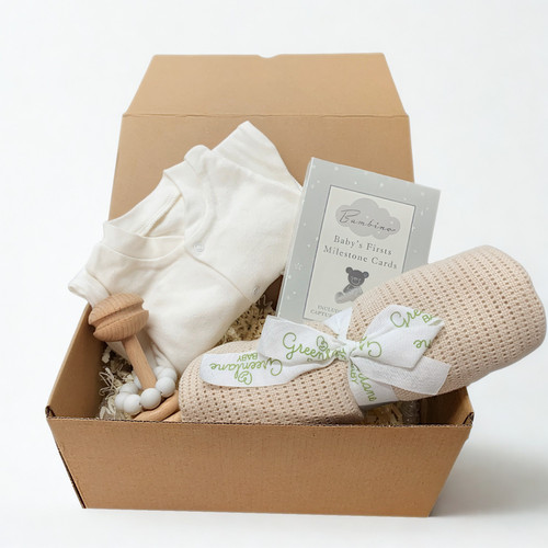 Luxury neutral baby gift - luxury,