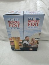 Set Of 2 Erdinger Pint Beer Glasses Pint. Brand New