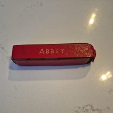 Rare Set of 5 Vintage Bakelite Butterscotch Abbey Poker Dice 16mm Sq