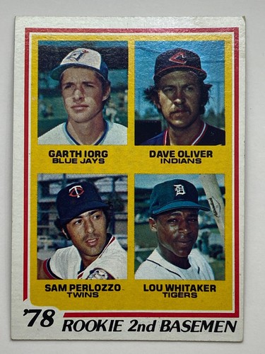 1978 topps rookie 2nd - 2nd, basemen