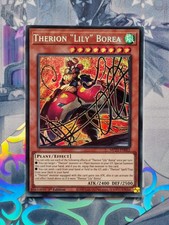 MP23-EN062 Therion "Lily" Borea Prismatic Secret Rare 1st Edition NM YuGiOh TCG