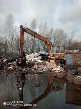 liebherr 900 rubber duck  scrap shear