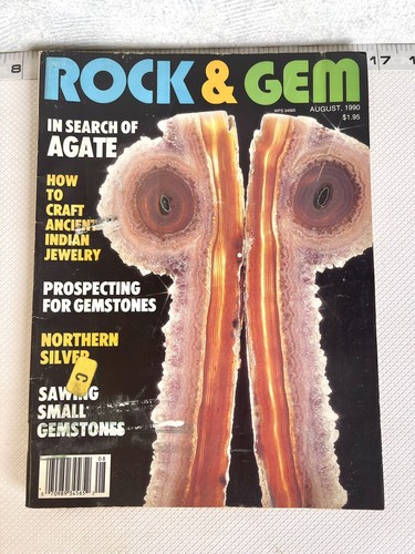 Rock gem magazine minerals - &,