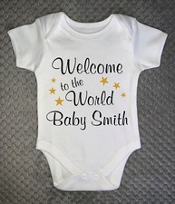 PERSONALISED BABY GROW -