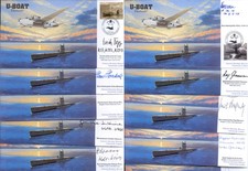 CC67d set of 10 RAF FDC signed