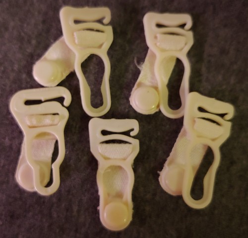 Lot vintage garter clips - lot,